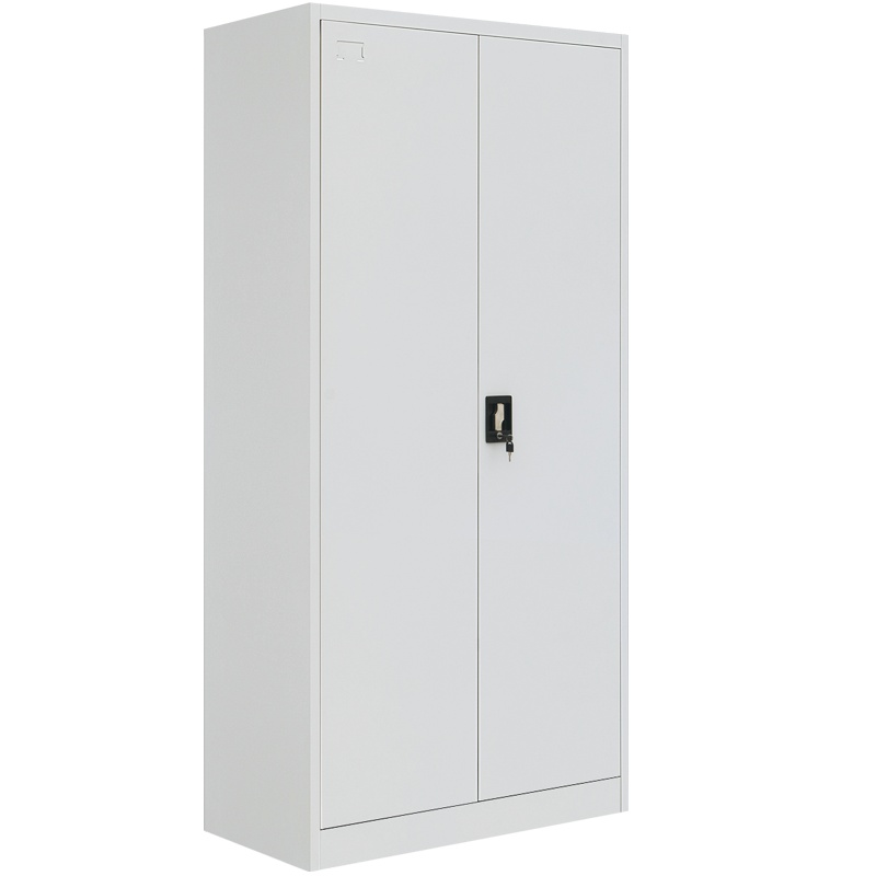 震海 文件柜办公柜 多功能储物柜档案资料柜灰白色 钢制加厚储物柜 家用铁皮柜子