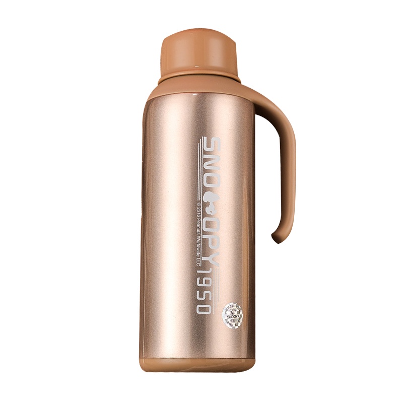 史努比(SNOOPY) 保温壶 304不锈钢1600ml大容量保温壶男车载真空家用户外运动旅行保温瓶 DM-6101