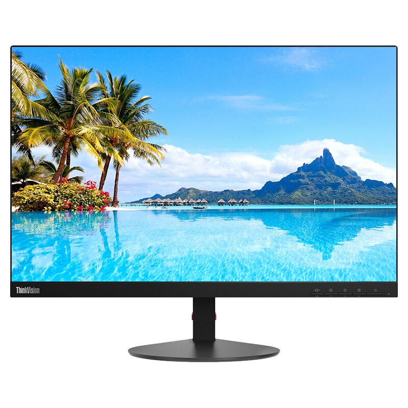 联想ThinkVision S23d 商用电脑显示器 22.5英寸( 超窄2.3mm外边框 16:10 1920*1200 滤蓝光不闪屏 178广视角)商用办公 家用娱乐