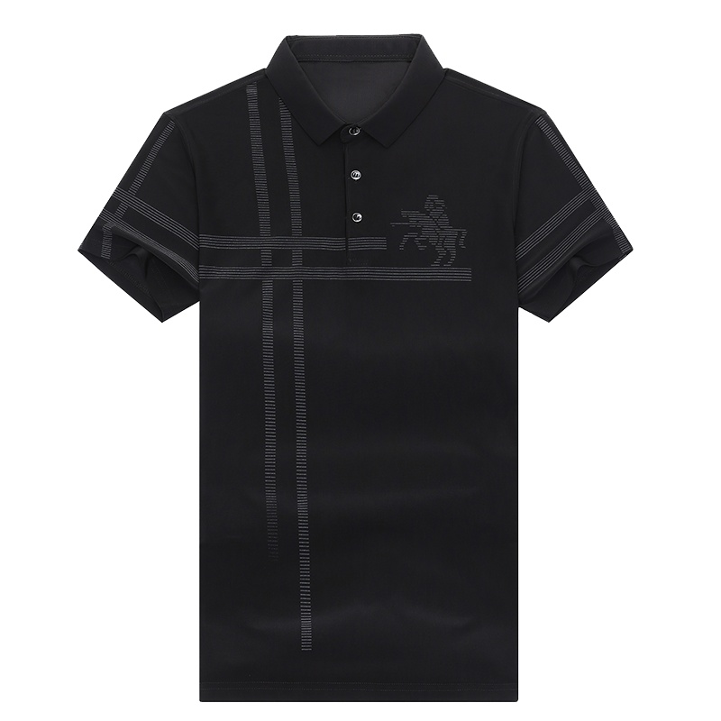 恒源祥男士T恤2021夏新款翻领潮流商务休闲短袖T恤男上衣