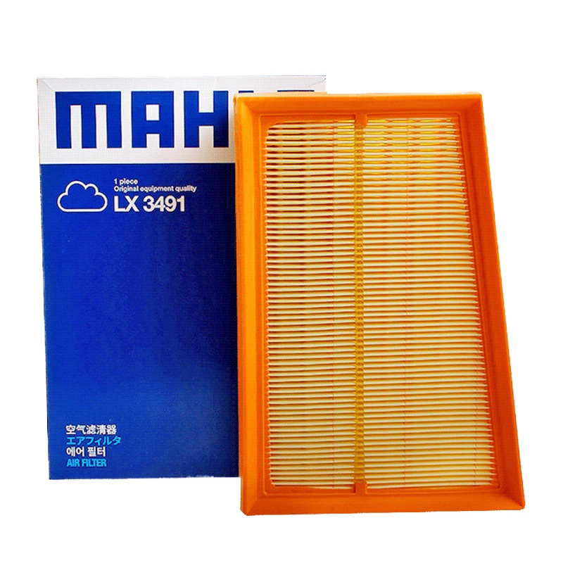 马勒(MAHLE)空气滤LX3491适配08-15款逍客/15-16款启辰T70/17款启辰T90