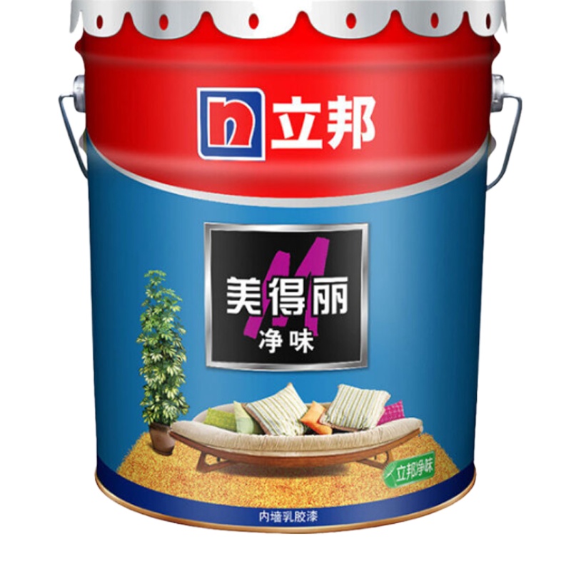 MEACON立邦美得丽净味漆墙面漆白色 净味内墙乳胶漆