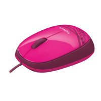 罗技(Logitech) M105 有线鼠标(计价单位:个)粉色