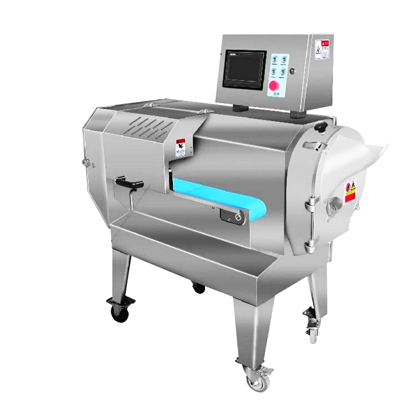 乐创(lecon)商用多功能切菜机 500-1800kg/h智能型酒店食堂切丁切丝切片机 LC-J-G118