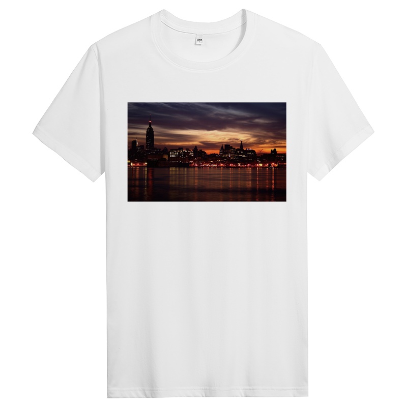 男士夏季圆领纯棉短袖t恤男生半袖体潮流时尚 DT10607