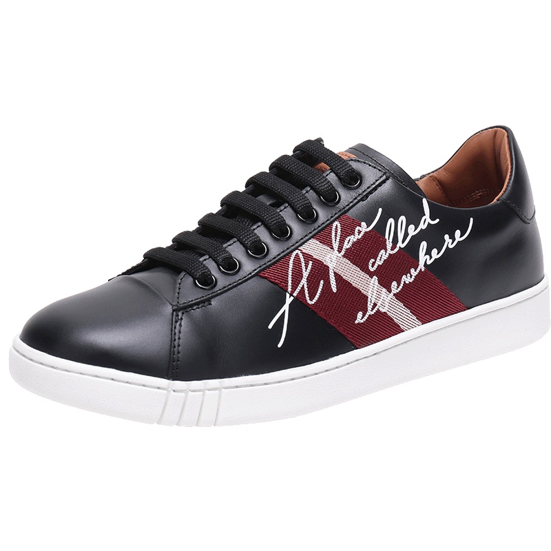 BALLY 巴利 男士皮质系带休闲运动鞋板鞋 WISKER