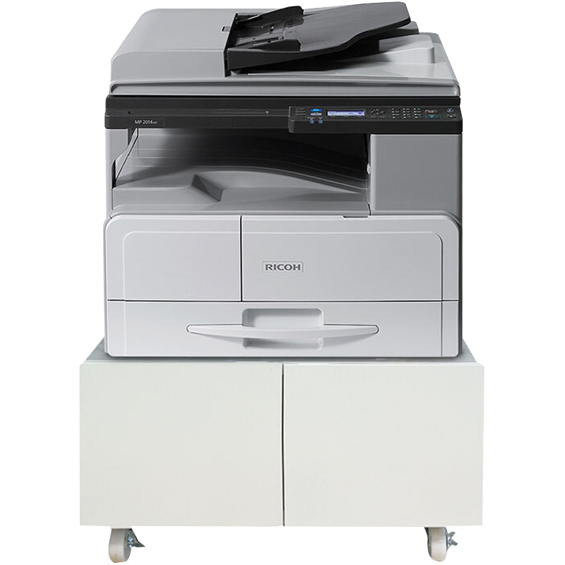 理光(Ricoh)MP 2014AD A3黑白数码复合机 (标配输稿器+国产工作台)