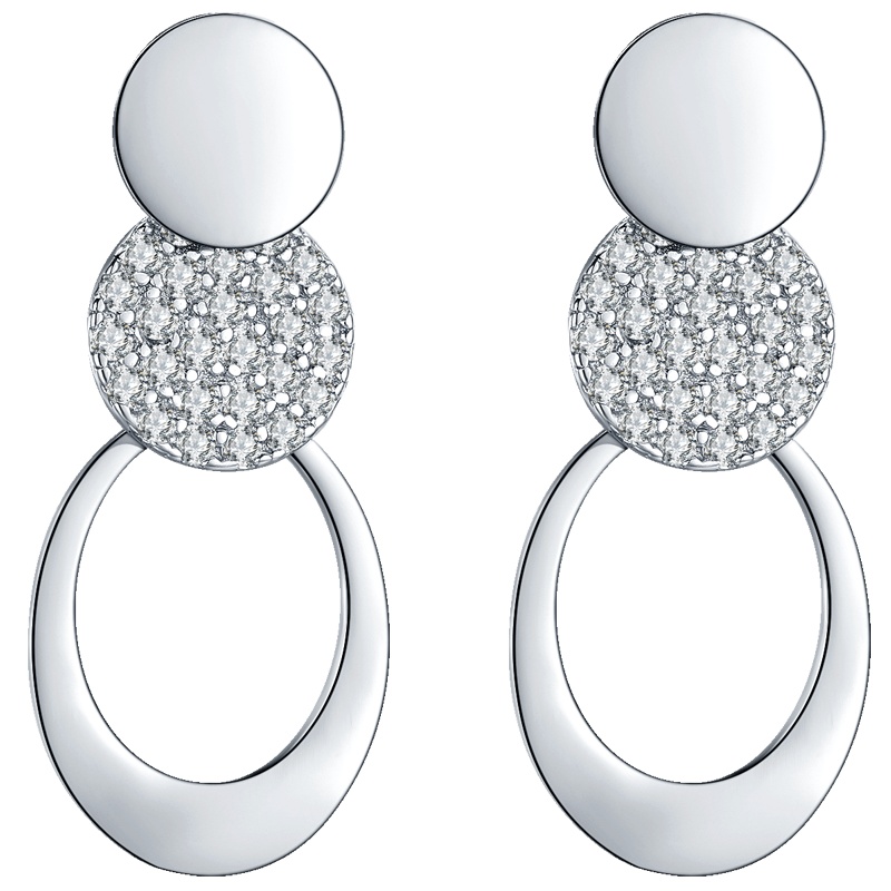 佰色传情(BRIR)新款潮ins高级感法式网红气质耳环925纯银耳钉简约耳饰