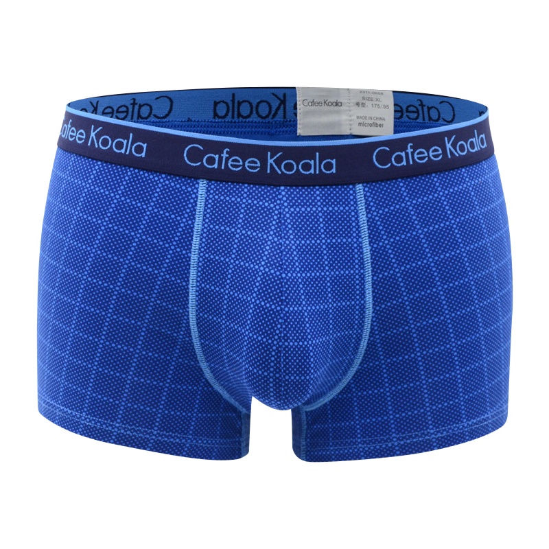 男士内裤男平角裤莫代尔棉四角短裤头单条盒装6954