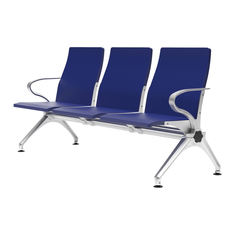 科朔 公共椅公共排椅银行等待椅机场等待椅排椅 三人位KS-T50-03B