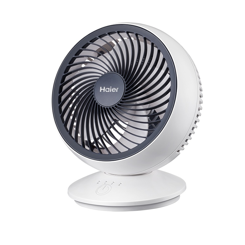 海尔(Haier)空气循环扇 三档调节 触控操作 台式宿舍电风扇家用落地扇轻音桌面电扇涡轮对流风扇HFX-TY1811A