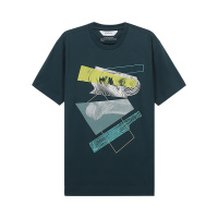 杰尼亚 Z ZEGNA 男士 棉质圆领短袖T恤VW364 ZZ649D