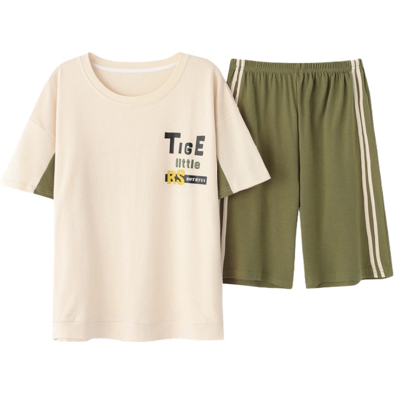 俞兆林卡通睡衣女套装夏季短袖短裤全棉可爱甜美清新学生少女韩版家居服可外穿