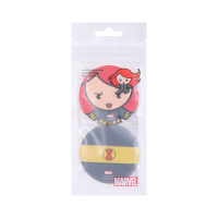 名创优品(miniso) 漫威系列气垫定妆上妆粉扑[黑寡妇]