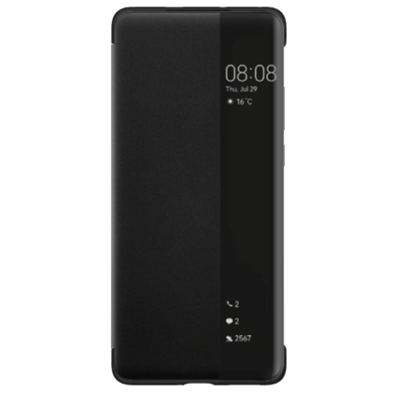 HUAWEI/华为p50pro手机壳 原装保护套智能翻盖休眠视窗p50皮套 高档商务防摔全包手机壳手机套原装正品