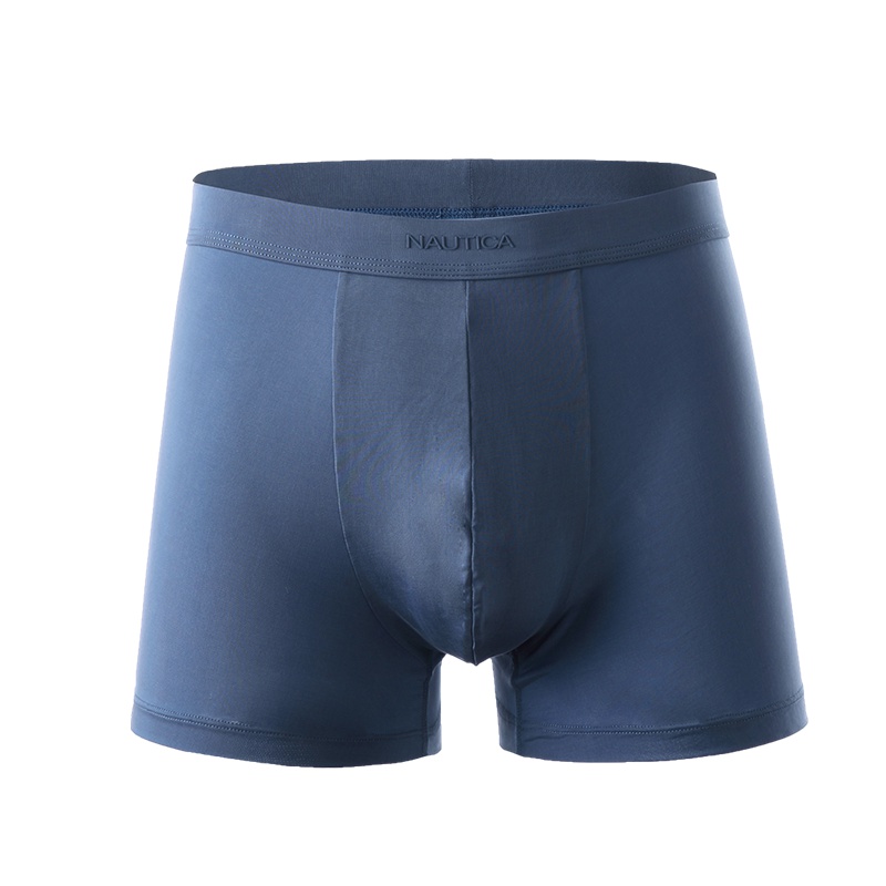 诺帝卡/Nautica夏季冰霸系列冰爽平板腰平角内裤男士