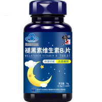 修正 褪黑素b6片 改善睡眠成人中老年退黑素改善睡眠可搭配退黑素胶囊安眠快速入睡失眠片安神助眠 60片/盒装