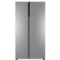 Haier海尔527升冰箱对开门风冷无霜双变频超薄家用大容量双门门双开门冰箱节能静音电冰箱银色新品BCD-527WDPC