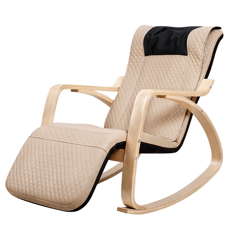 茗振电子 按摩椅MZ-128E-1按摩椅摇椅送长辈生日礼物揉捏按摩定时功颈部背部臀部腿部多功能按摩震动按摩放松电动按摩椅