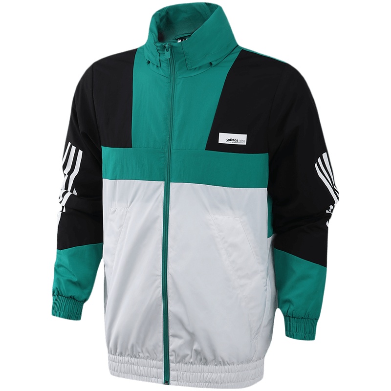 adidas阿迪达斯NEO男装运动服易烊千玺同款休闲防风外套GE5499