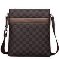 【顺丰配送】男士单肩包斜挎包男单肩包大容量男式挎包帆布单肩包男士休闲包包单肩包男包单肩包男潮GNB161041-4K