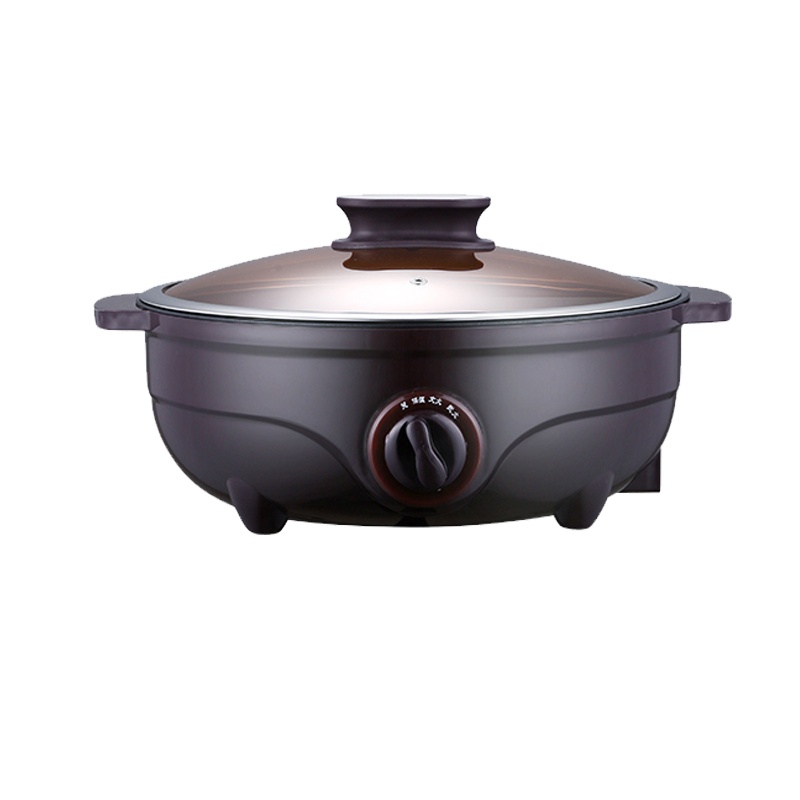 电蒸锅大容量家用古达多功能插电三层蒸锅多层蒸馒头蒸菜电蒸笼_优雅紫32CM电蒸锅五层