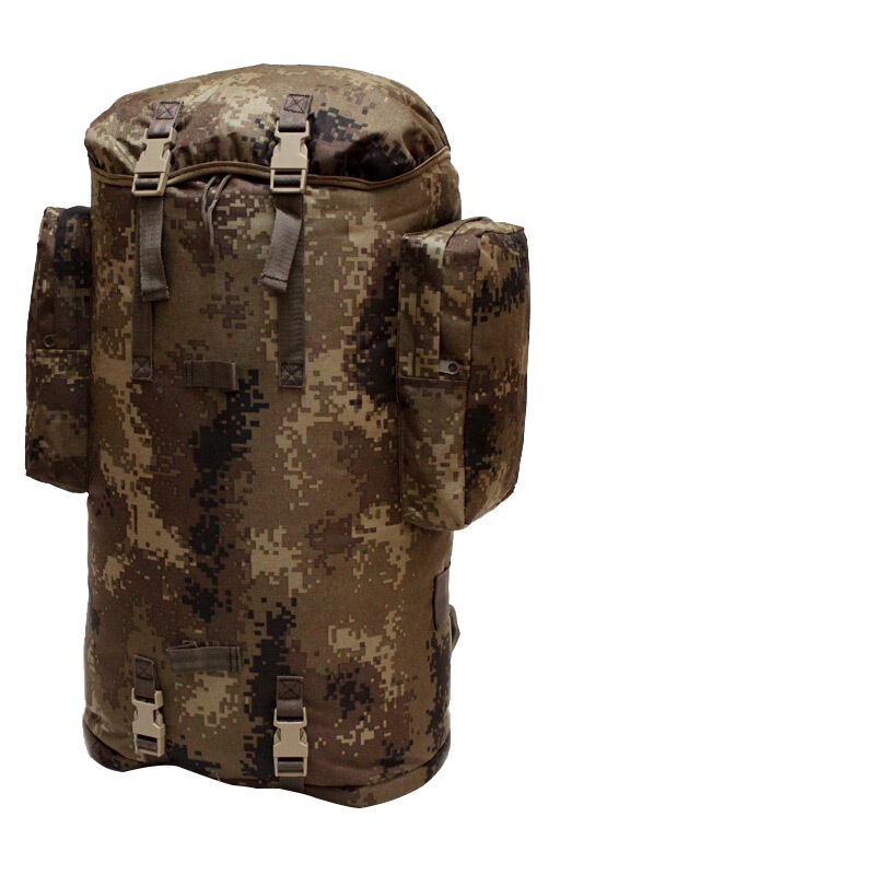 丛林狐07寒区携行具背包登山包军迷男背囊双肩包丛林迷彩数码70L升大容量01B寒区携行支架林地迷彩