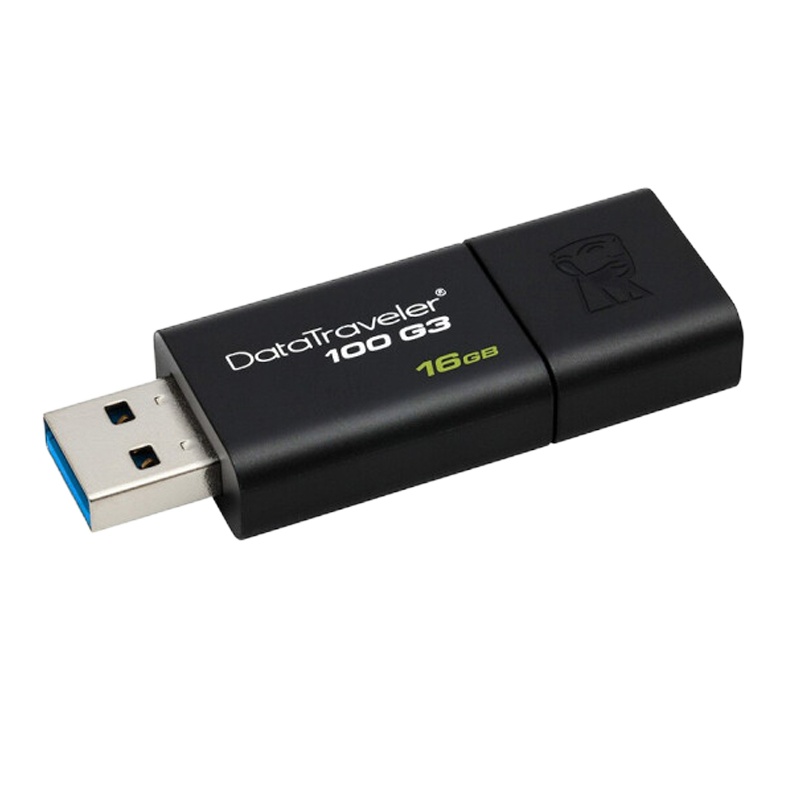 金士顿锐黑U盘(USB3.0/黑色) DT100G3/16GB