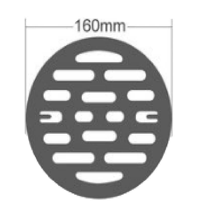 不锈钢地漏盖子圆形 16CM bd