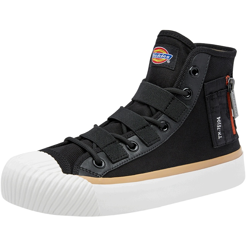 Dickies高帮帆布鞋男2021春季新款板鞋学生韩版男士休闲鞋子潮203N50LXS35