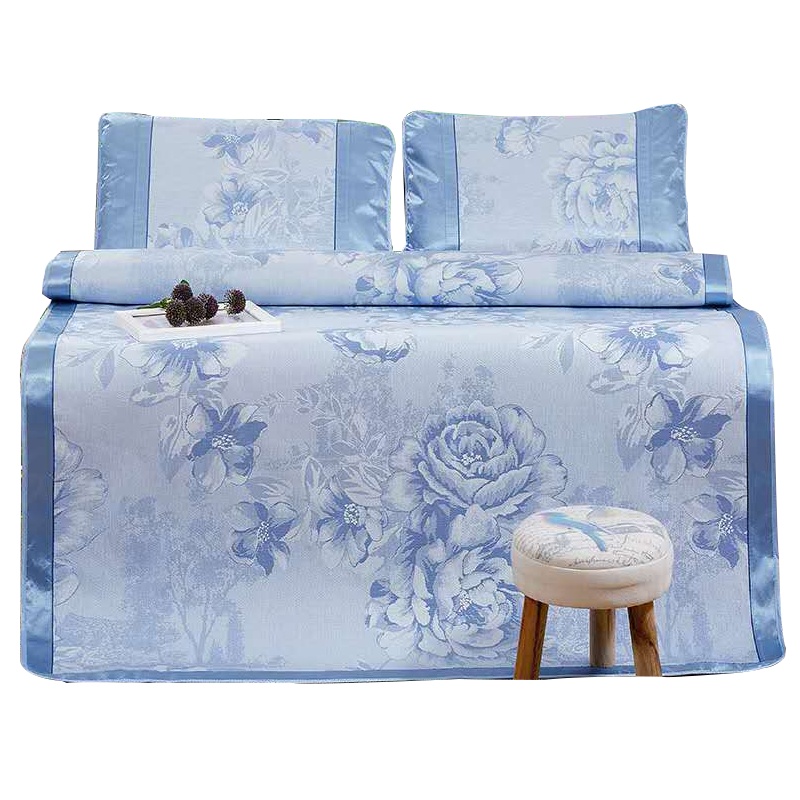 悦达家纺(YUEDA HOME TEXTILE) 冰丝凉席三件套 180*200cm 1200g
