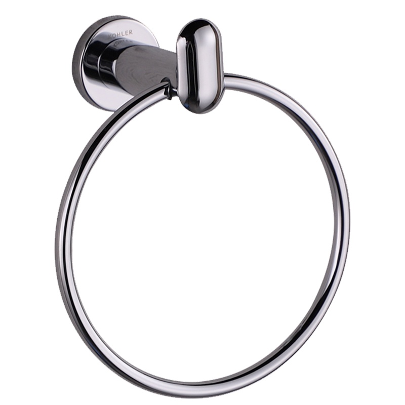 科勒卫浴毛巾环 珂悦系列毛巾架毛巾环浴室五金挂件K-23571T-CP