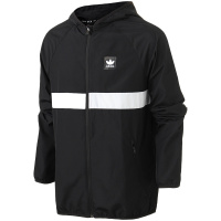 adidas阿迪达斯三叶草男运动休闲外套DH3872 L DH3872黑+白