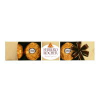 Ferrero Rocher费列罗榛果威化巧克力5粒62.5g*5