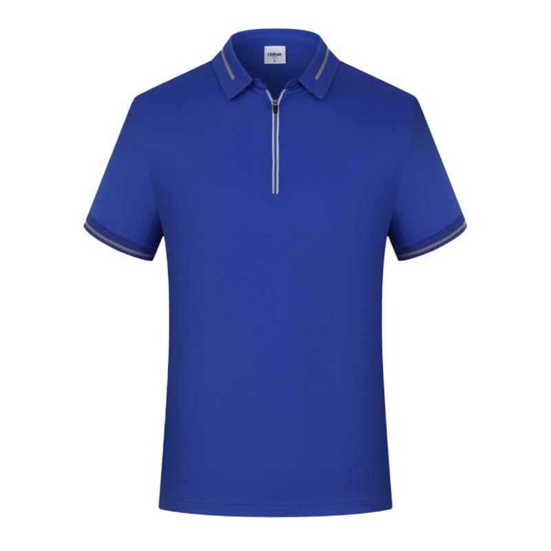 反光拉链POLO衫2198