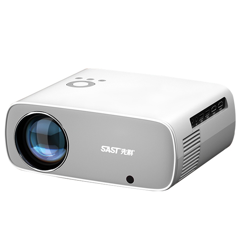 先科新款超高清4K投影仪家用短焦1080P无线wifi卧室便携墙投家庭影院办公会议投影智能屏4k投影机语音版标配