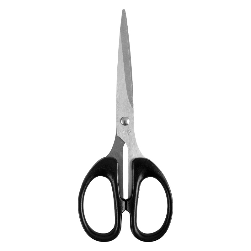 宝克(baoke)SR1509 不锈钢剪刀办公家用生活工具剪刀 大中小号 卡装 颜色随机