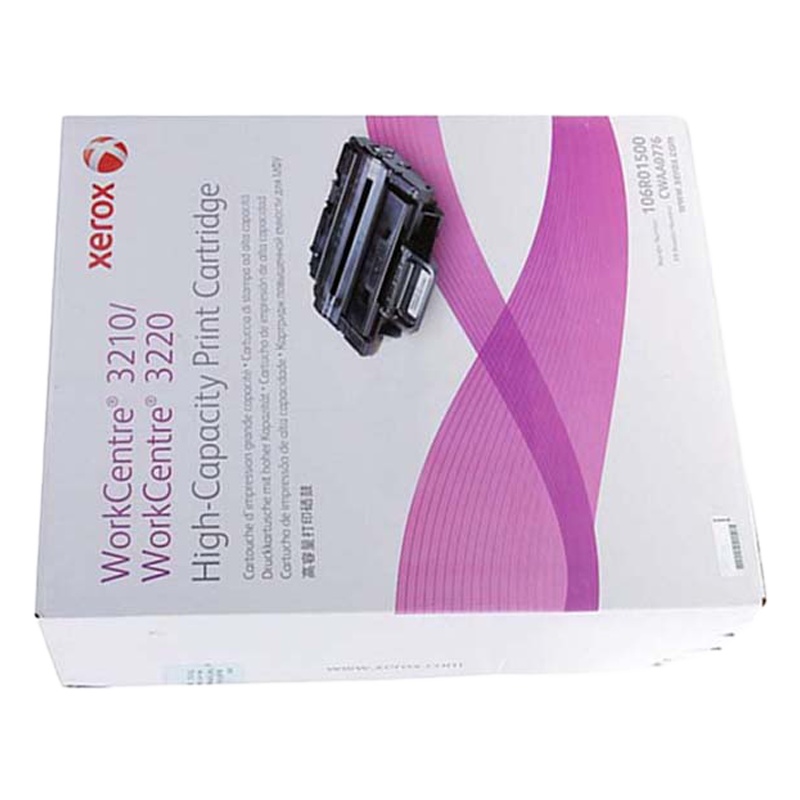 富士施乐106R01499硒鼓(鼓粉一体)黑色单支装适用打印机3210 3220打印页数:2000