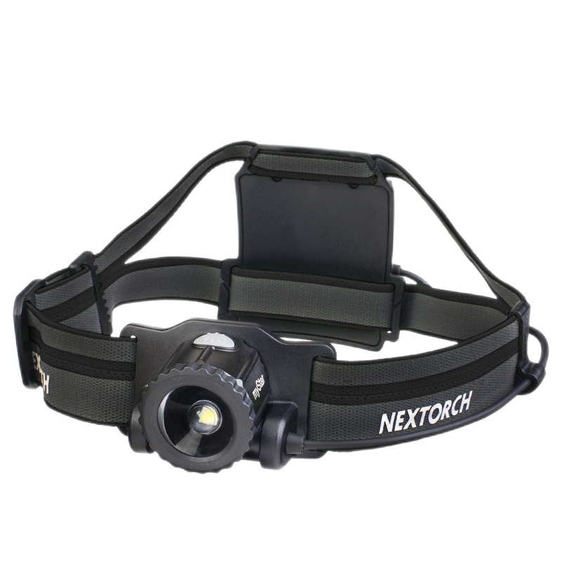 纳丽德myStar 变焦头灯锂电可充电 户外露营 强光远射