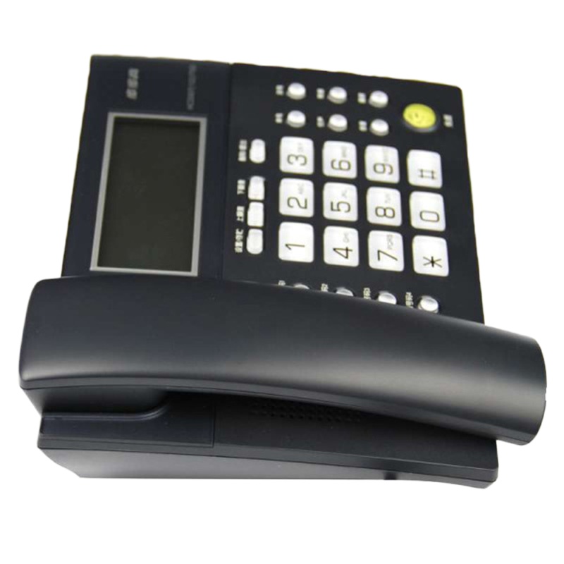 步步高 象牙白和灰蓝 免装电池 电话机HCD007(122)