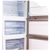 星星 节能静音家用三开门冰箱租房小型电冰箱XINGX BCD-201MA