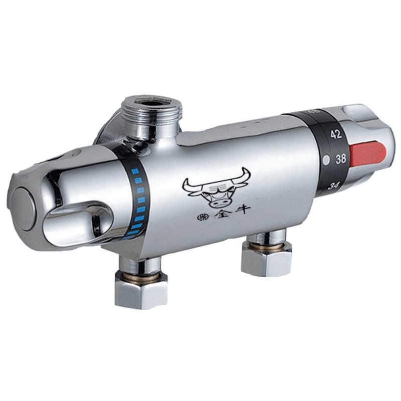 恒温龙头太阳能恒温混水阀恒温阀明装暗装温控阀水龙头带上水安心抵