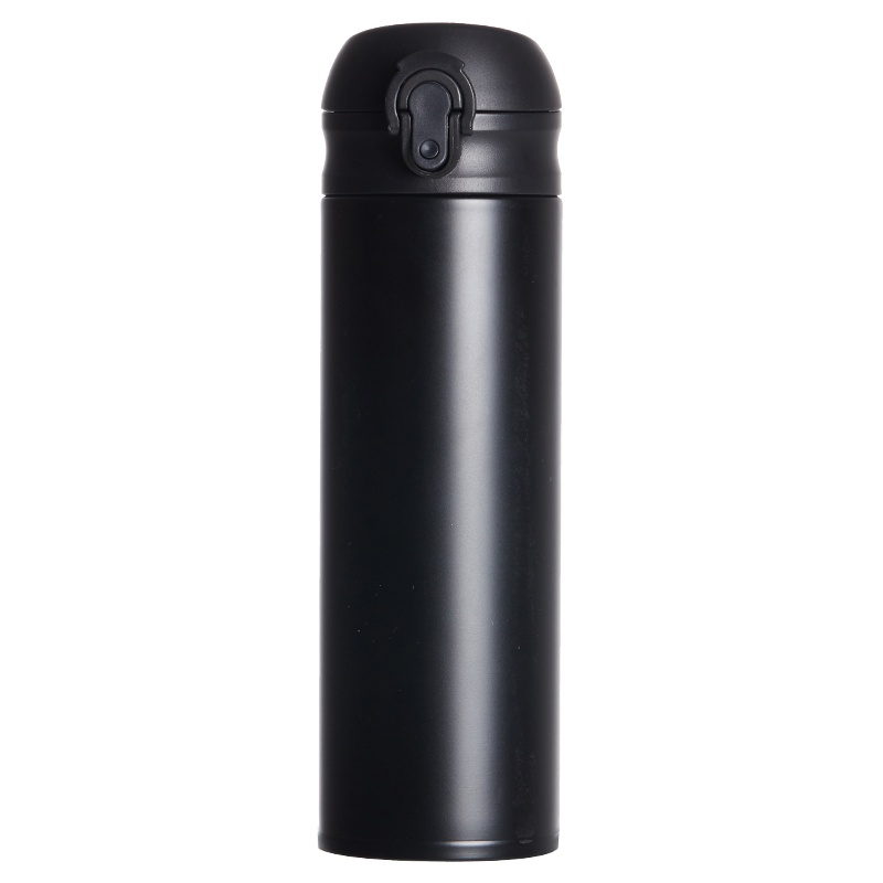 苏宁极物 316内胆超轻弹跳保温杯不锈钢保温杯弹跳盖女便携小简约网红男学生大容量水杯子