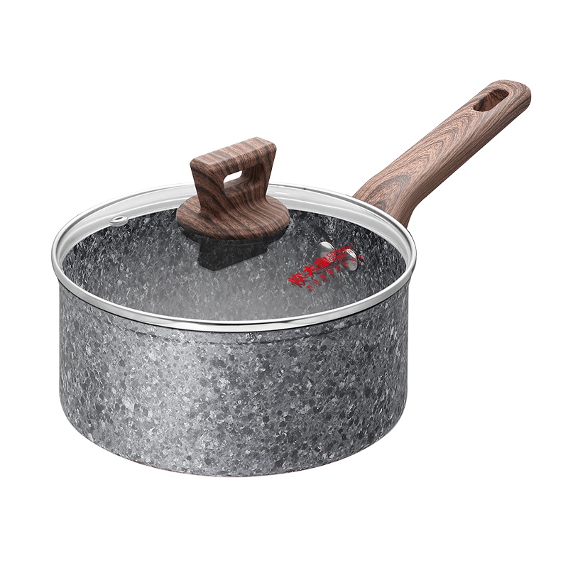 炊大皇大理石纹不粘汤锅18cmNG18LW
