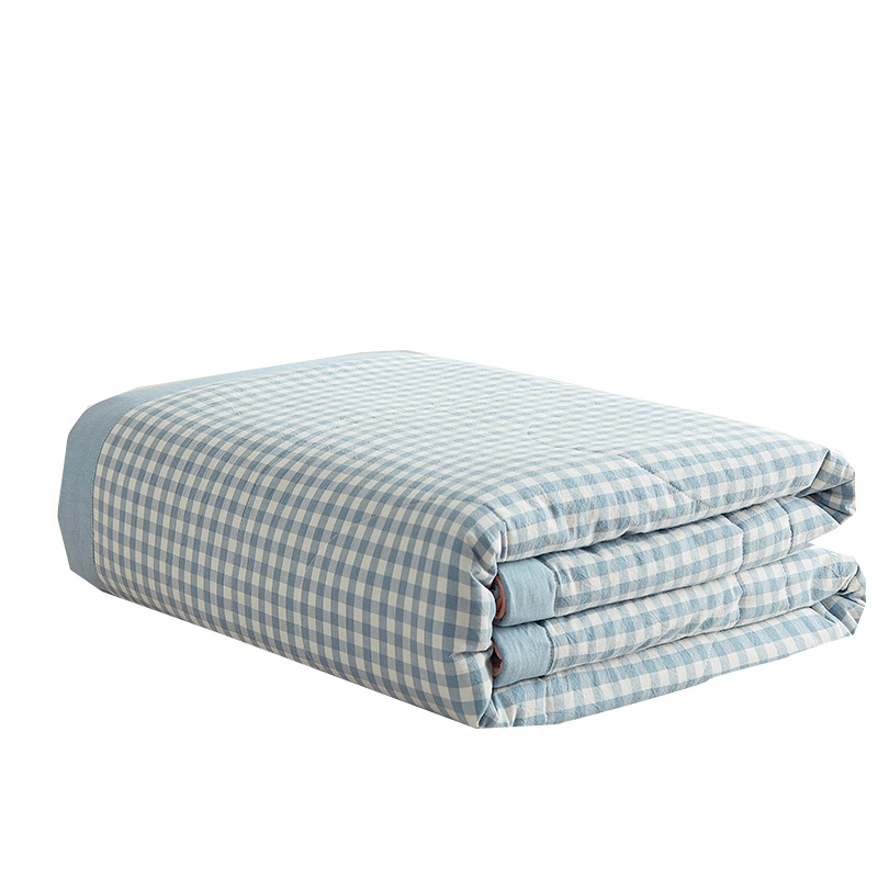 南极人(NanJiren) 夏被空调被夏季100%纯棉被芯水洗棉夏凉被单人双人春秋棉花薄被子