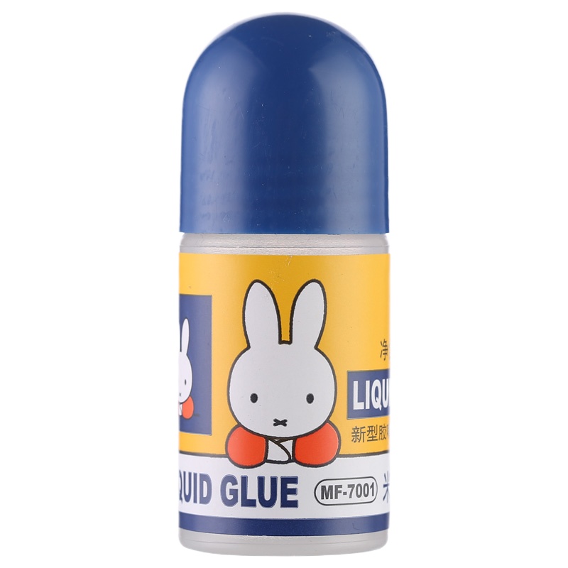 晨光(M&G)文具40ml特级液体胶 办公快干耐用胶水 米菲系列学生手工黏胶 单个装颜色随机MF7001（5瓶起拍）