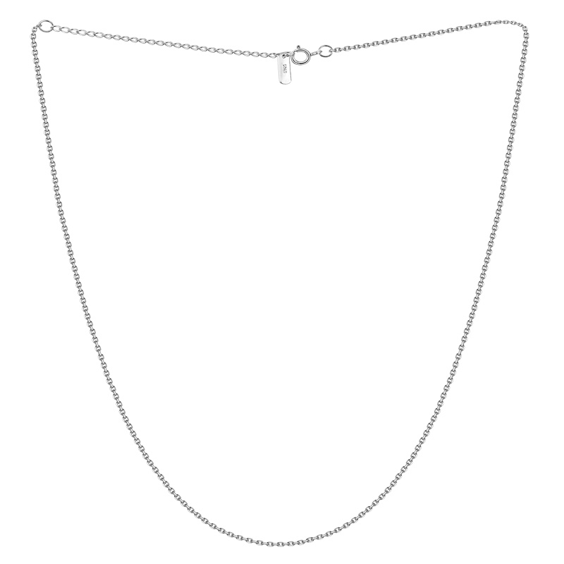 佰色传情（BRIR）品牌配链时尚简约锁骨链 S925纯银项链女十字链