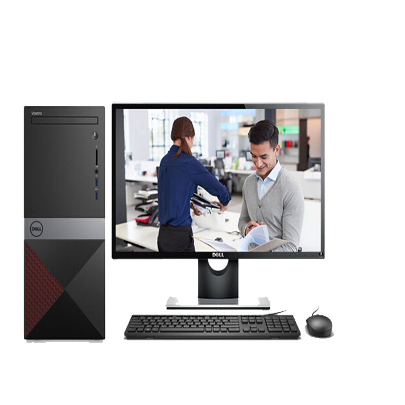 戴尔(DELL)Vostro 3888-R14N7S 23.8寸显示器(i5 10400 16G 1T W10 四年)