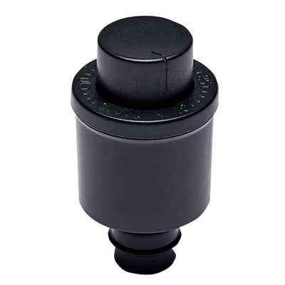 苏宁极物不锈钢红酒塞便携抽真空带时间刻度适合多种口径红酒食品级硅胶黑色ABS款红酒塞