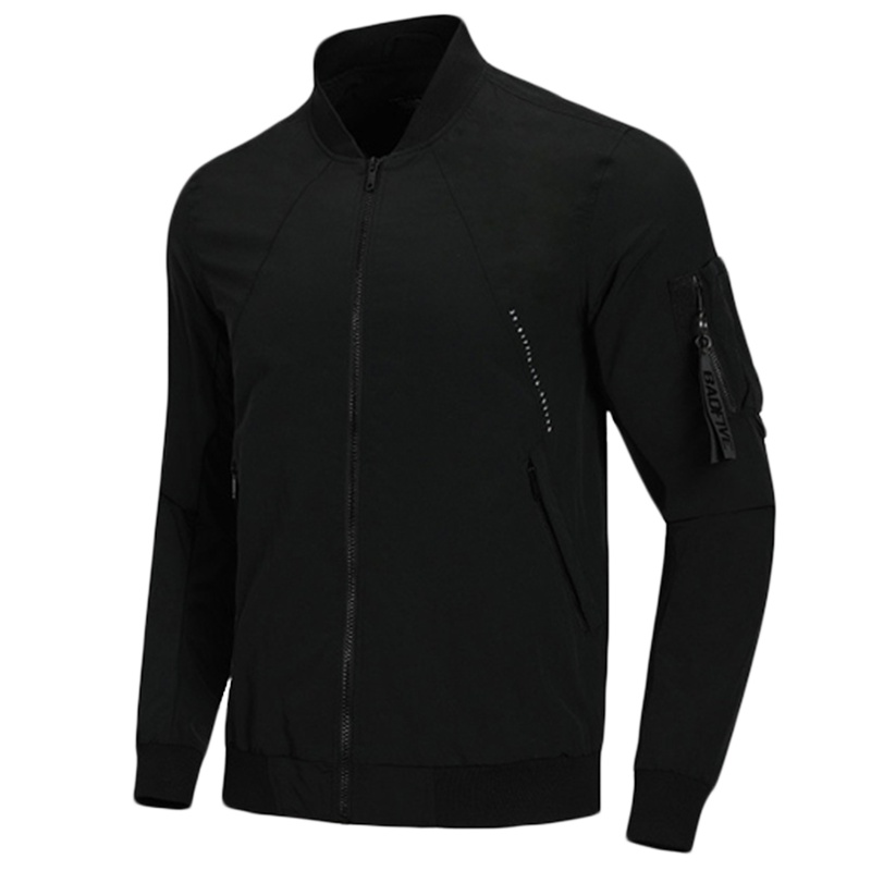 李宁男士篮球跑步棒球服夹克休闲运动服